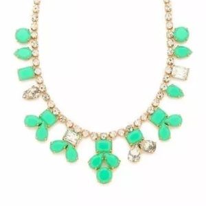 Kate Spade New‎ York Secret Garden Gem Necklace Giverny Green Pave Halo